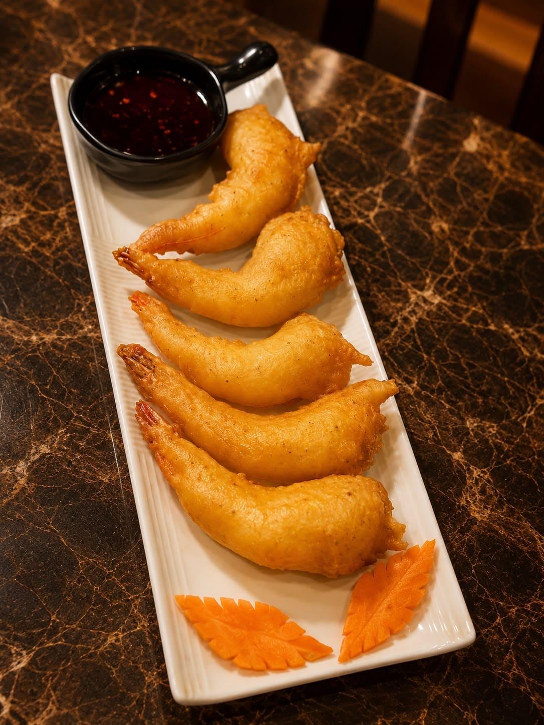 Golden Fried Prawn